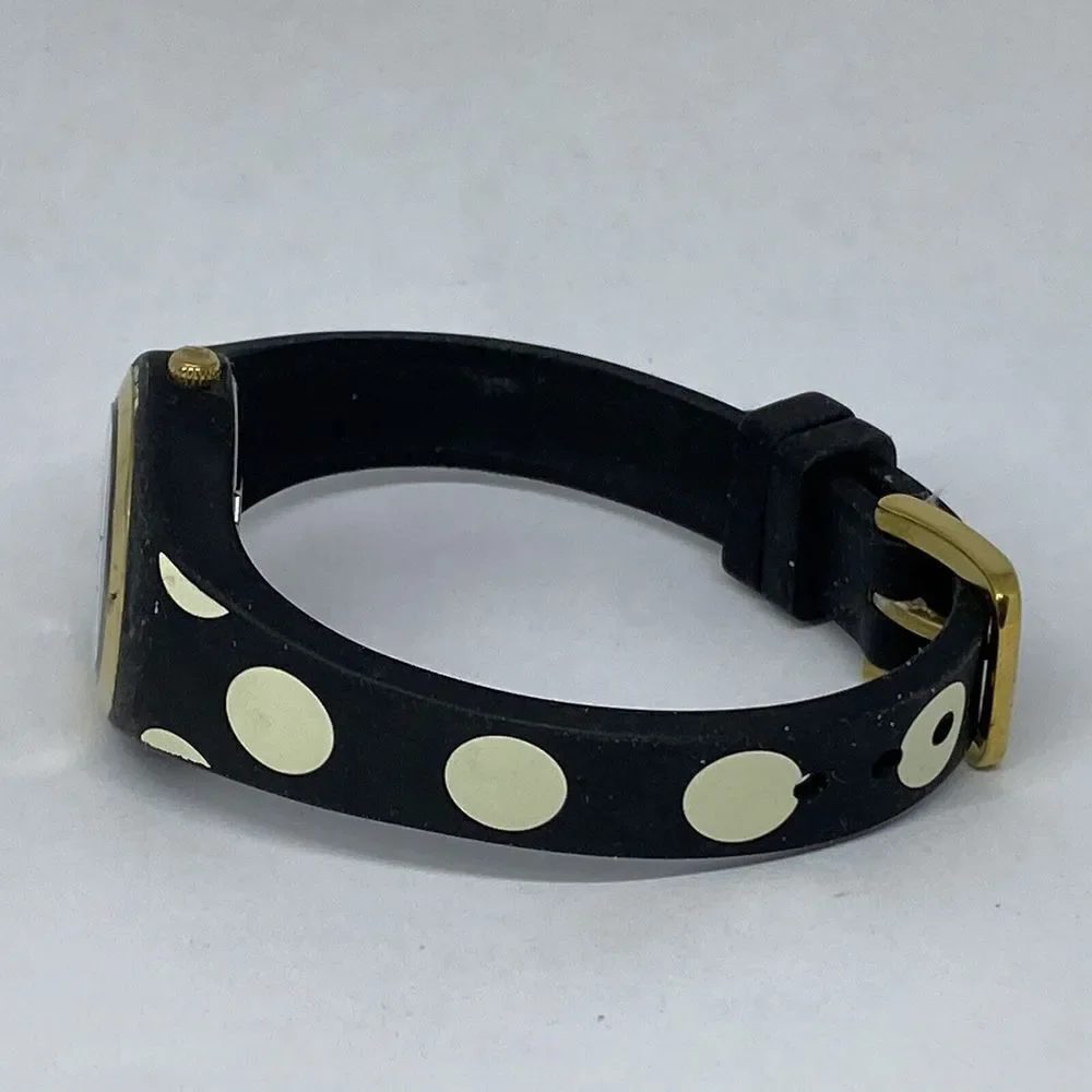 Kate Spade Rumsey 0610 Womens Black Plastic Analog Black Dial Quartz Watch XX590